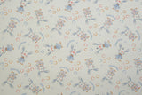 Rabbits Print Cotton Flannel Fabric - G.k Fashion Fabrics