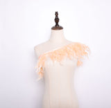 Rooster Feather Fringe Ribbon - G.k Fashion Fabrics