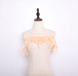 Rooster Feather Fringe Ribbon - G.k Fashion Fabrics