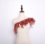 Rooster Feather Fringe Ribbon - G.k Fashion Fabrics