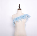 Rooster Feather Fringe Ribbon - G.k Fashion Fabrics