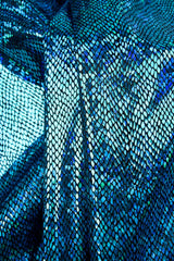 Satin Hologram Foil Fabric/ Versatile Snake Pattern - G.k Fashion Fabrics