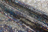 Satin Hologram Foil Fabric/ Versatile Snake Pattern - G.k Fashion Fabrics