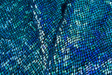 Satin Hologram Foil Fabric/ Versatile Snake Pattern - G.k Fashion Fabrics