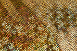 Satin Hologram Foil Fabric/ Versatile Snake Pattern - G.k Fashion Fabrics