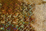 Satin Hologram Foil Fabric/ Versatile Snake Pattern - G.k Fashion Fabrics