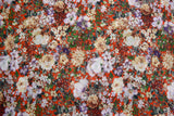 Silky Chiffon Flower Print Fabric - S1036 - G.k Fashion Fabrics chiffon