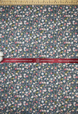 Small Floral Roses Print - Washed 100% Cotton Poplin - 9233 - G.k Fashion Fabrics cotton poplin