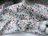 Small Floral Roses Print - Washed 100% Cotton Poplin - 9233 - G.k Fashion Fabrics cotton poplin