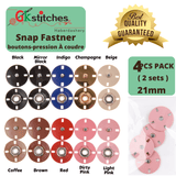 Snap Fasteners - G.k Fashion Fabrics