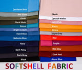 Soft shell / Softshell Plain Fabric Waterproof / Windproof - G.k Fashion Fabrics fabric