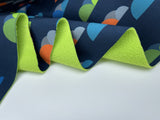 Softshell Clouds Print Fabric - G.k Fashion Fabrics softshell