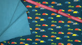 Softshell Clouds Print Fabric - G.k Fashion Fabrics softshell