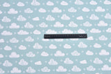 Softshell Digital Clouds Print Fabric - G.k Fashion Fabrics
