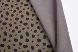Softshell Digital Speckles Print Fabric - G.k Fashion Fabrics Khaki / Price per Half Yard softshell