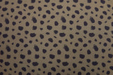 Softshell Digital Speckles Print Fabric - G.k Fashion Fabrics Khaki / Swatch 10cm x 10cm softshell