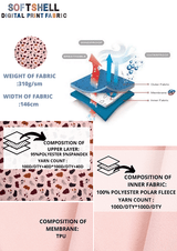 Softshell Fabric Autumn Waterproof Water Repellent Resistant - G.k Fashion Fabrics softshell