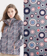 Softshell Fabric Circles Waterproof Water Repellent Resistant - G.k Fashion Fabrics softshell