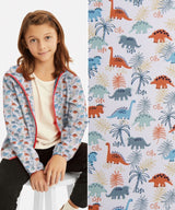 Softshell Fabric Dinosaur Waterproof Water Repellent Resistant K45007 - G.k Fashion Fabrics softshell