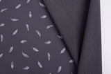 Softshell fabric Feather Print Waterproof Water Repellent Resistant - G.k Fashion Fabrics softshell