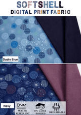 Softshell Fabric Fireworks Waterproof Water Repellent Resistant - G.k Fashion Fabrics softshell