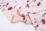 Softshell fabric Poppy Print Waterproof Water Repellent Resistant - G.k Fashion Fabrics softshell