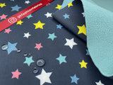 Softshell Stars Print Fabric - G.k Fashion Fabrics softshell