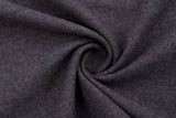 Solid Cotton Flannel Fabric - G.k Fashion Fabrics Grey Melange - 45 / Price per Half Yard