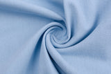 Solid Cotton Flannel Fabric - G.k Fashion Fabrics Baby Blue - 70 / Price per Half Yard