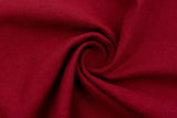 Solid Cotton Flannel Fabric - G.k Fashion Fabrics Bordo - 20 / Price per Half Yard
