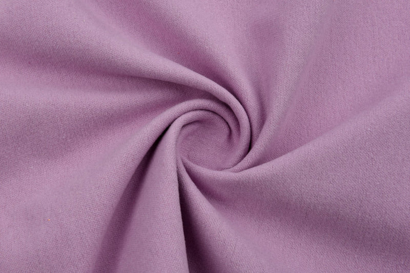 Solid Cotton Flannel Fabric - G.k Fashion Fabrics Lavender - 56 / Price per Half Yard