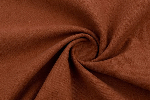 Solid Cotton Flannel Fabric - G.k Fashion Fabrics Toffee - 23 / Price per Half Yard