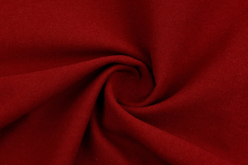 Solid Cotton Flannel Fabric - G.k Fashion Fabrics Scarlet - 74 / Price per Half Yard