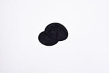 Solid Denim Cap Patch (2 Pieces Pack) Iron on , Sew on, Embroidered patches. - G.k Fashion Fabrics
