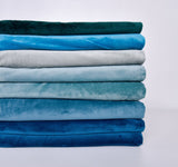 Solid Plush Smooth Minky Fabric Extended Collection , Cuddle Fabric - G.k Fashion Fabrics