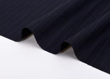 Striped Wool Blend Suiting Fabric - 6428 - G.k Fashion Fabrics Suiting Fabric