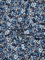 Summer Vibes Floral Print - Washed 100% Cotton Poplin - 8061 - G.k Fashion Fabrics cotton poplin