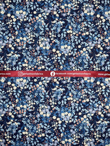 Summer Vibes Floral Print - Washed 100% Cotton Poplin - 8061 - G.k Fashion Fabrics cotton poplin