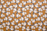 Teddy Bear Print Cotton Flannel Fabric - G.k Fashion Fabrics