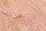 Thin Lace Fabric Ribbon Trim GK- 62 ( 5 Yards Pack) - G.k Fashion Fabrics