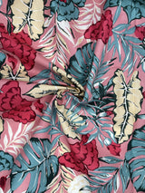Tropical 100% Cotton Poplin Tropical Digital Print - 9708 - G.k Fashion Fabrics cotton poplin