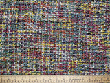 Acrylic Blended Tweed Fabric Premium Designer Made - G.k Fashion Fabrics Multicolor / Swatch 10 x 10 cm