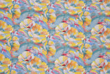 Viscose Poplin Bloemen Print Fabric - 6007 - G.k Fashion Fabrics