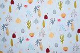 Washed 100 % Organic Cotton Poplin, Cactus Print Fabric. GK - 014 - G.k Fashion Fabrics cotton poplin