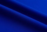 Washed Stretch Cotton Poplin solid fabric Superior vibrant colors - S6417 - G.k Fashion Fabrics Royal Blue - 14 / Price per Half Yard Cotton Poplin