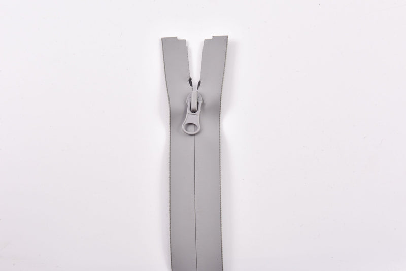 Waterproof Zippers Open End 60 CM - G.k Fashion Fabrics Light Grey - 523 / 60 cm (open end) Zippers