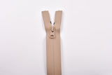 Waterproof Zippers Open End 60 CM - G.k Fashion Fabrics Khaki- 308 / 60 cm (open end) Zippers