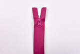 Waterproof Zippers Open End 60 CM - G.k Fashion Fabrics Mulberry- 143 / 60 cm (open end) Zippers