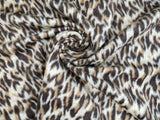 Wool Blend Leopard Fabric-9382 - G.k Fashion Fabrics fabric