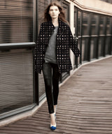 Wool Blended Knit Boucle Fur Plush Textured Fabric - G.k Fashion Fabrics